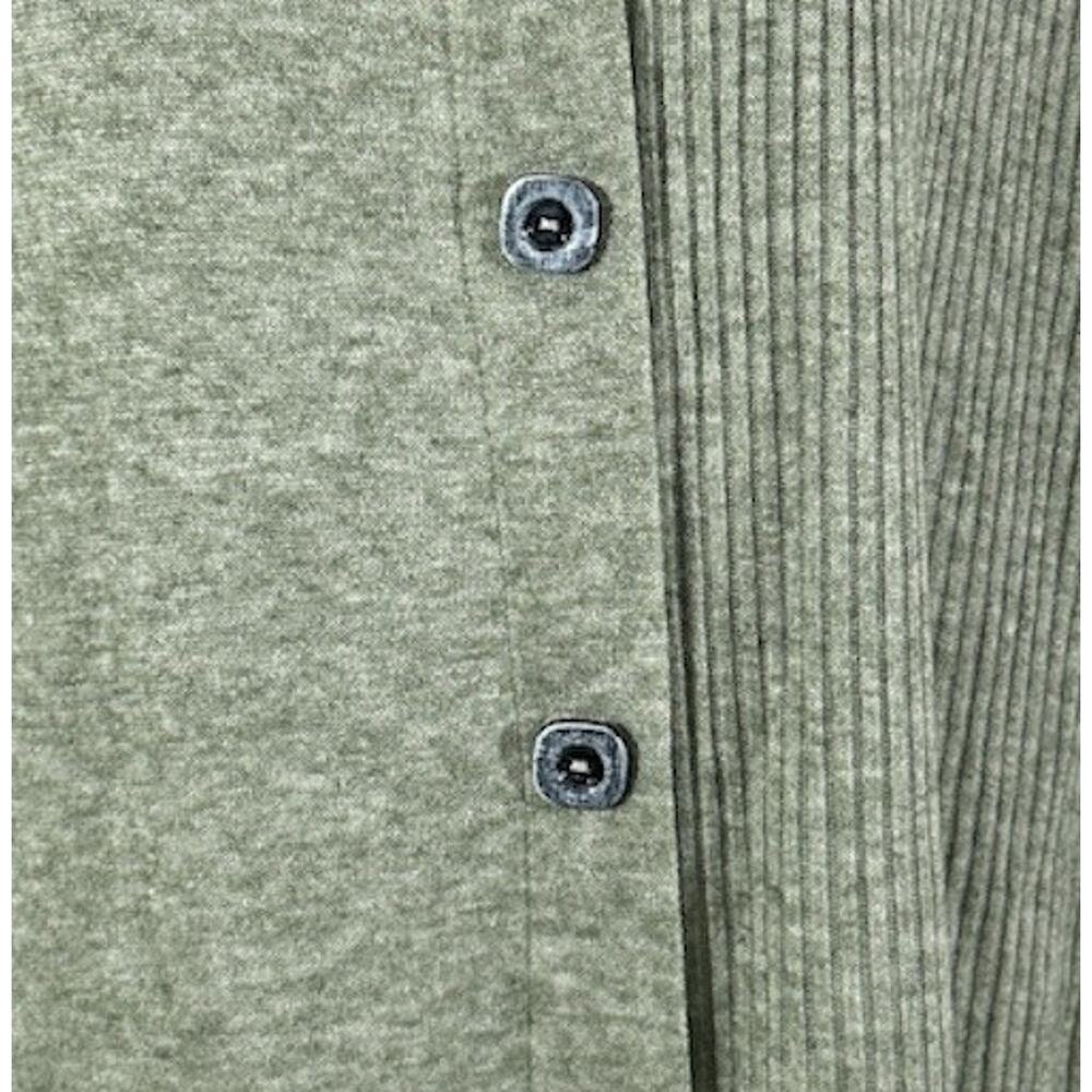 Nwt MICHAEL TYLER Green Long Sleeve Button Sweater Top Blouse Soft New Sz Ps - Picture 10 of 10